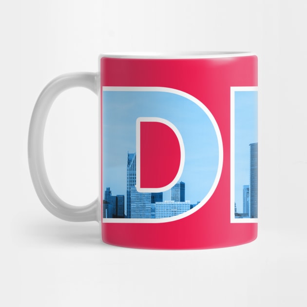 Detroit Pistons DET Skyline by StupidHead